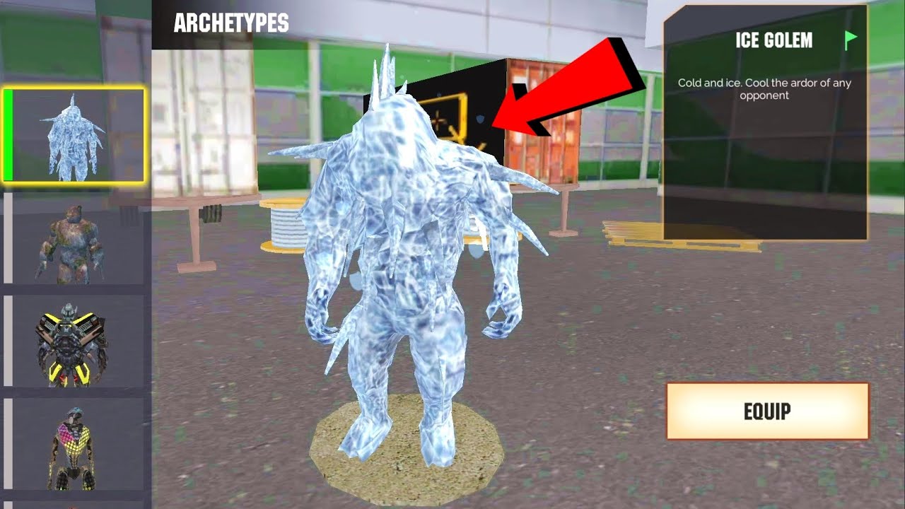 Stone Giant (ARCHETYPES NEW ICE GOLEM CHARACTER) Ice Golem  Freeze All City - Android Gameplay HD