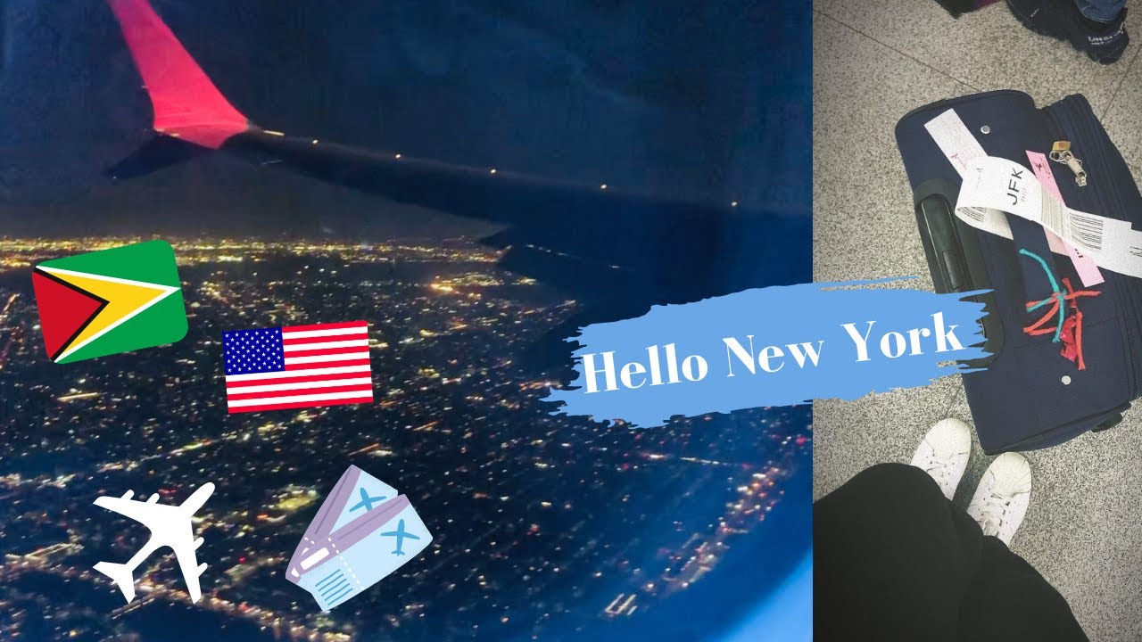 Leaving Guyana🇬🇾 for the first time Vlog✈️||New York||Prety Kasinath||