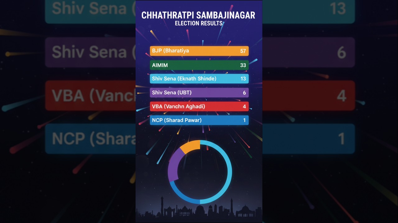 AIMIM Rocks Sambhajinagar! 🔥 33 Seats Jeet Kar Racha Itihaas | Aimim | Election 2026