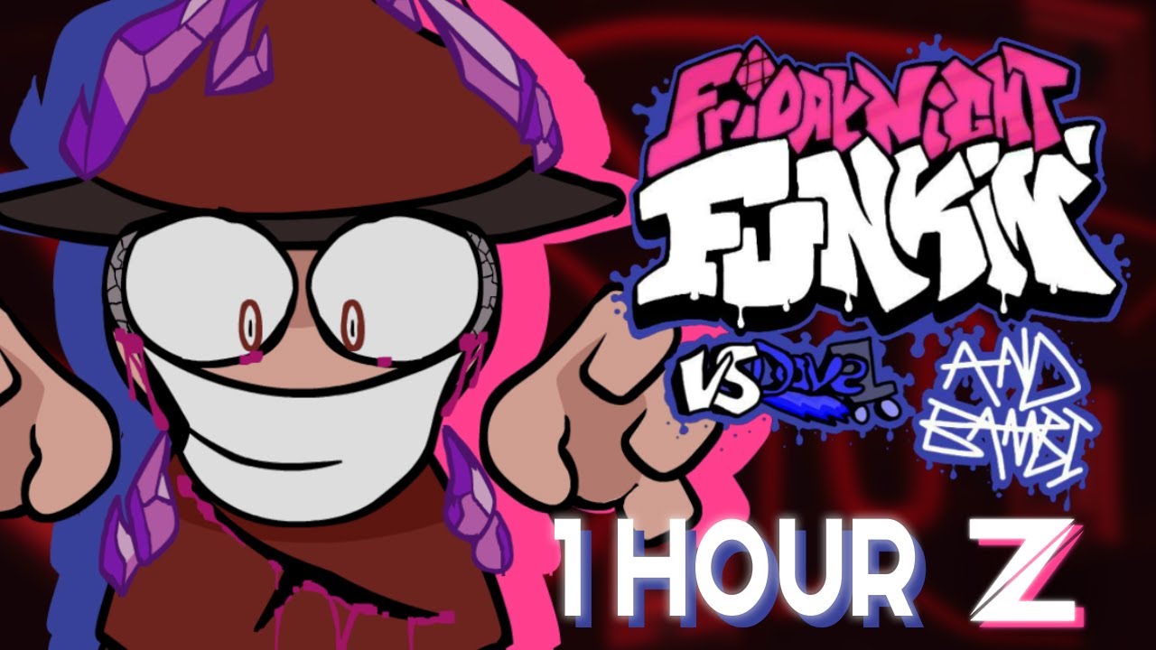 Triple Trouble Dave And Bambi - Friday Night Funkin' [FULL SONG] (1 HOUR)