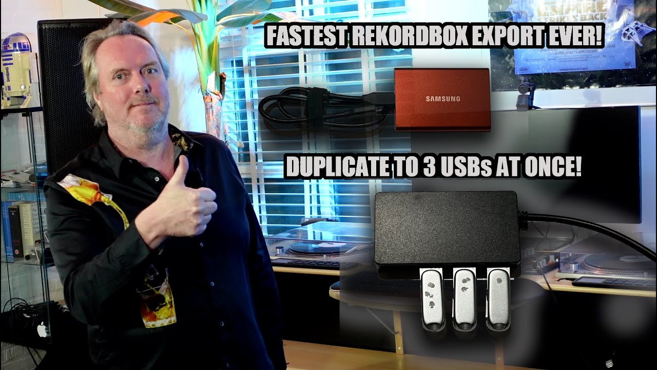 Самый быстрый способ создания нескольких идентичных экспортированных USB-накопителей Rekordbox: к...
