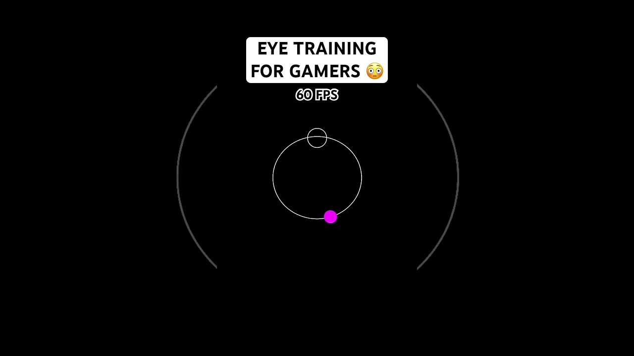 Get Better Aim with this 60 FPS Eye Training #gaming #shorts