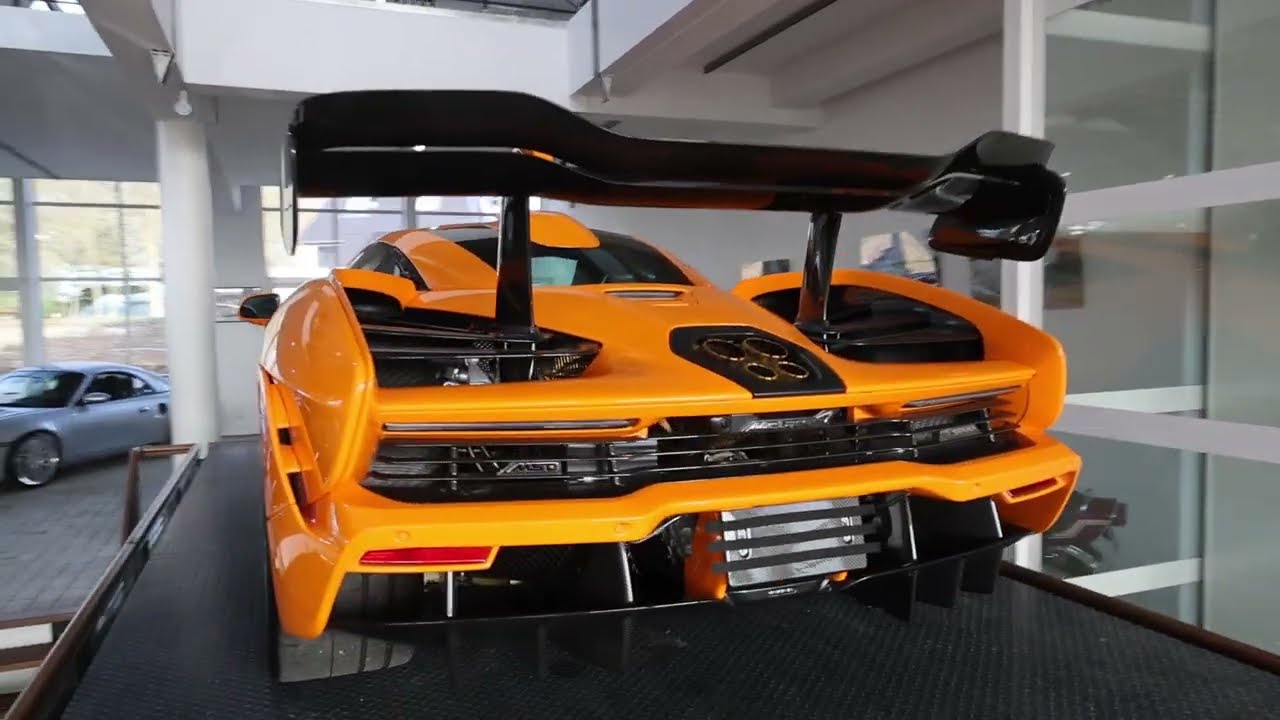 1 of 20 McLaren Senna LM hypercars in legendary Papaya Orange walkaround [Gallery Aaldering]