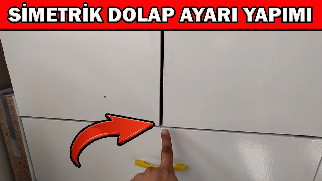 Dolap Kapağı Menteşe Ayarı Nasıl Yapılır? Dolap Kapağı Yükseklik Ayarı. Dolap Kapağı Yukarı Kaldırma