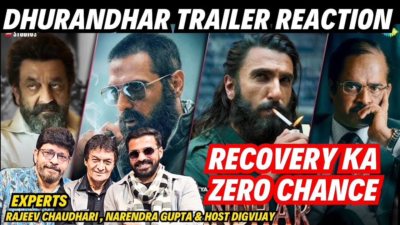 Dhurandhar Movie Trailer Reaction | Box Office Prediction | By Experts | Ranveer S, Arjun, Sanjay D