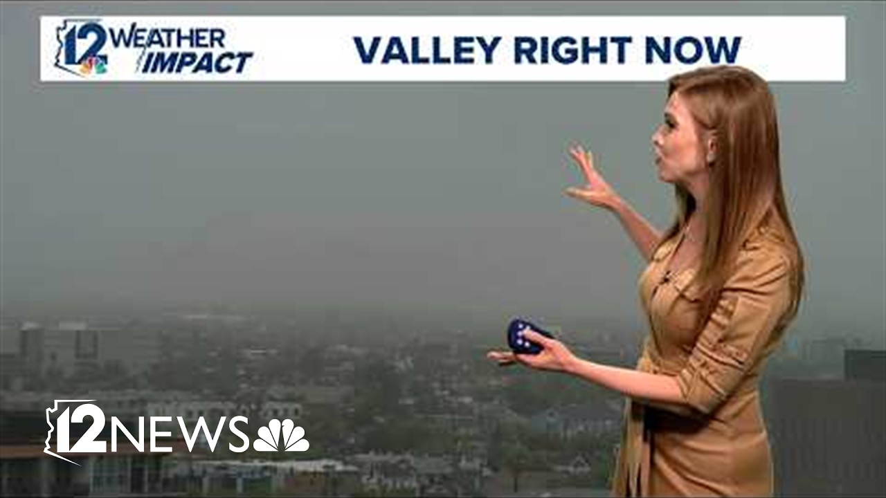 Dust lingering in the Valley after Monday's storm
