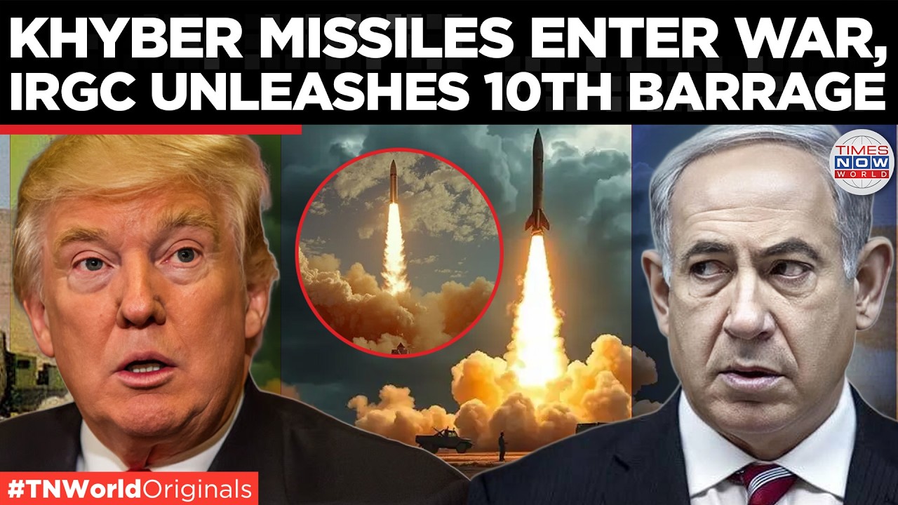 KHYBER MISSILES OVER ISRAEL: Iran Opens 'Doors Of Fire' As Full-scale Escalation Unfolds