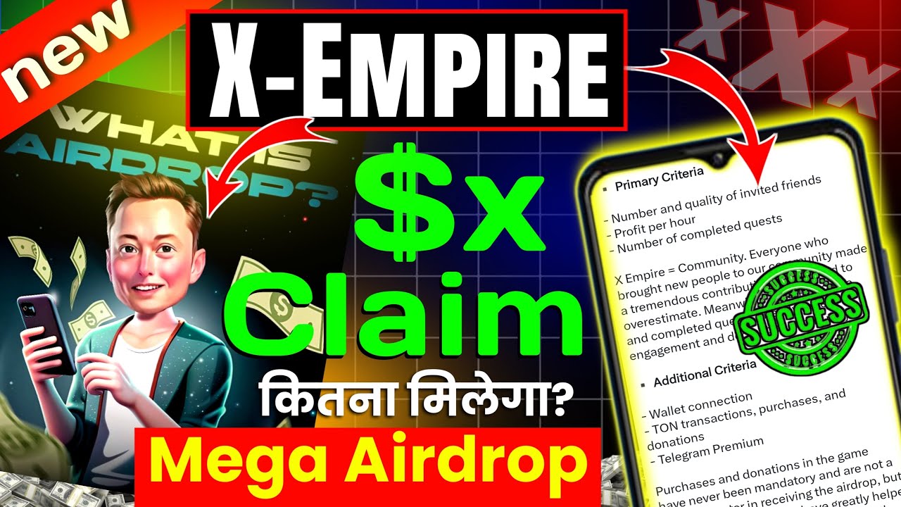 x empire withdrawal | x empire airdrop criteria | x empire new update | x empire airdrop | x empire
