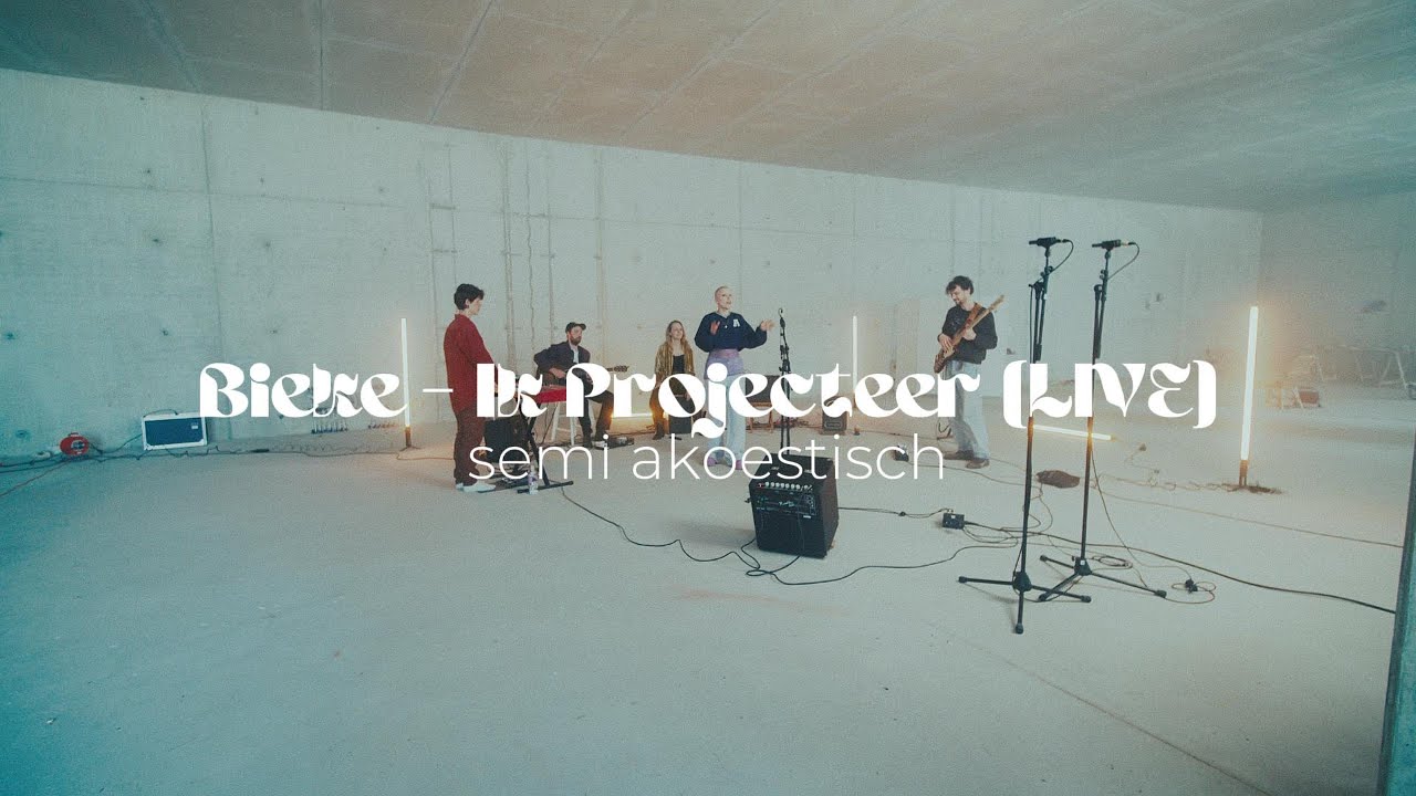 Bieke - Ik Projecteer (Live semi-akoestisch)