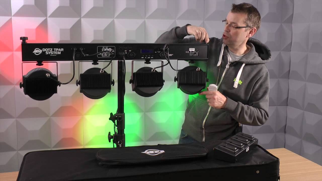 American DJ Dotz TPar Lighting System Talkthrough