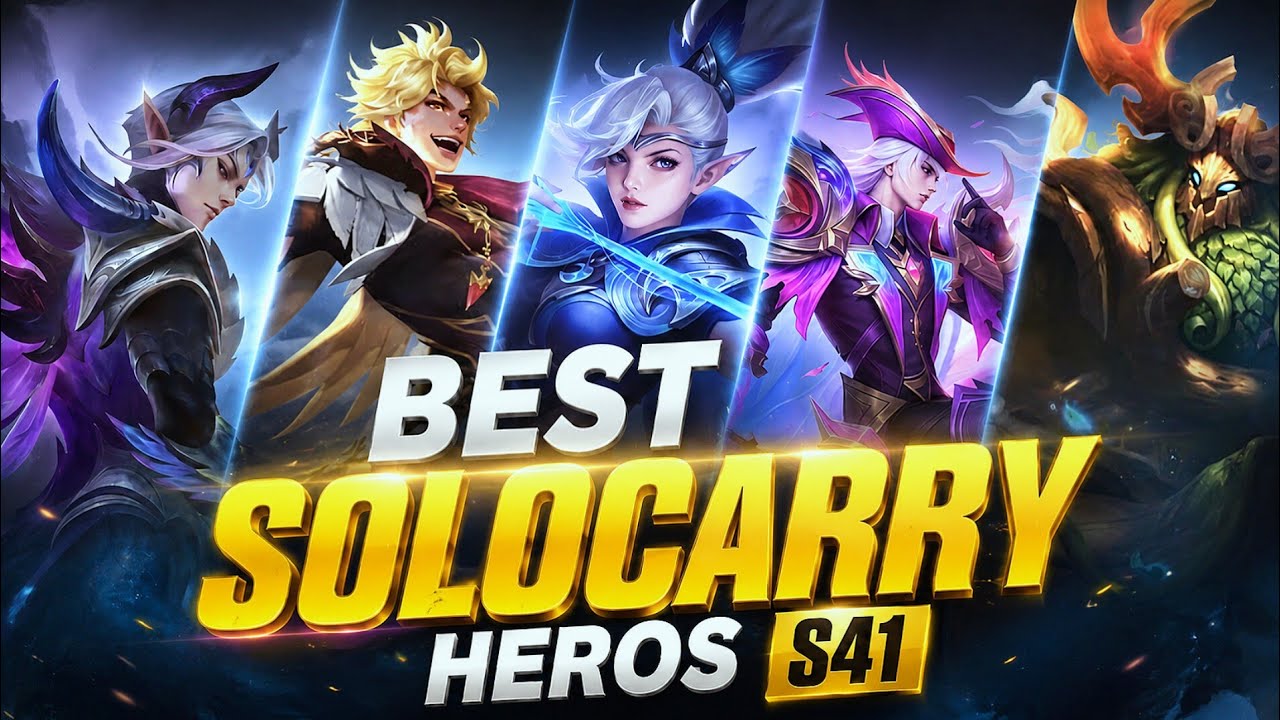 🔥 BEST SOLO CARRY HEROES &mdash; S41 🔥