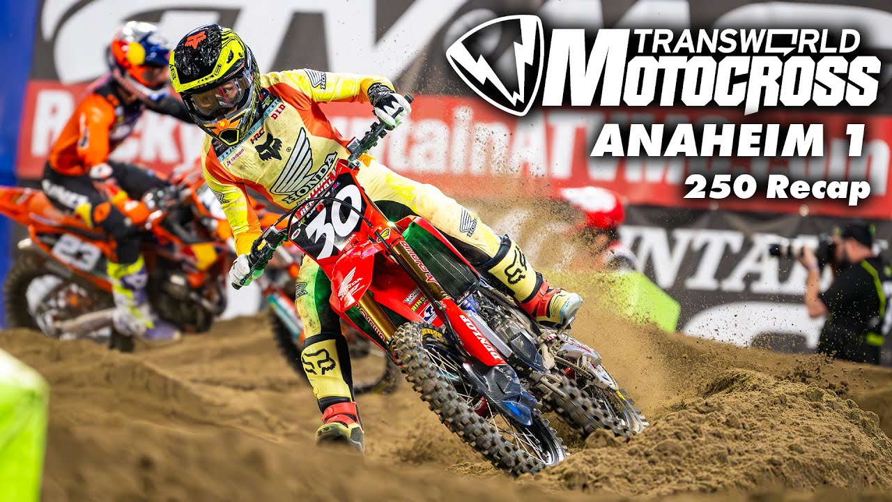 JO SHIMODA WINS ANAHEIM ONE | TWMX Supercross [250] Race Recap