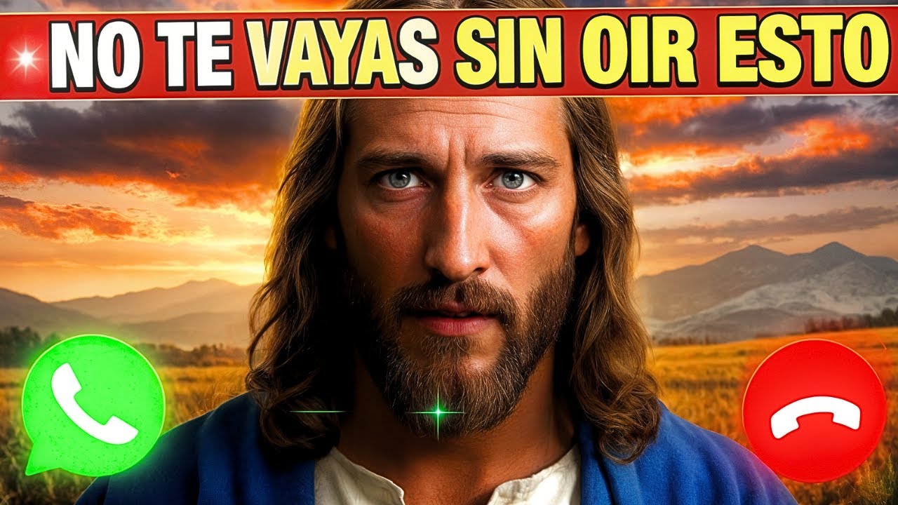 SÉ lo que pensaste hoy y por eso DEBO decirte ESTO | Videollamada de Dios