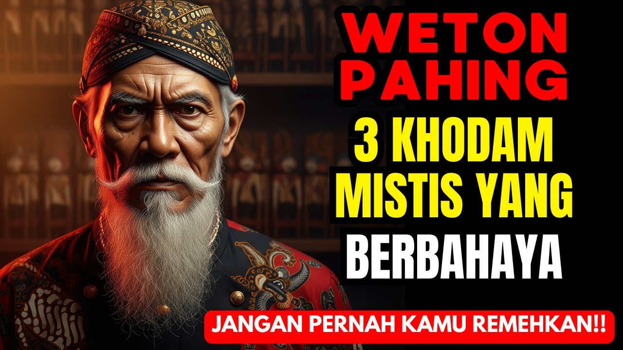 👁️‍🗨️ MISTERI TERBONGKAR! Inilah 3 KHODAM GHAIB Penjaga WETON PAHING