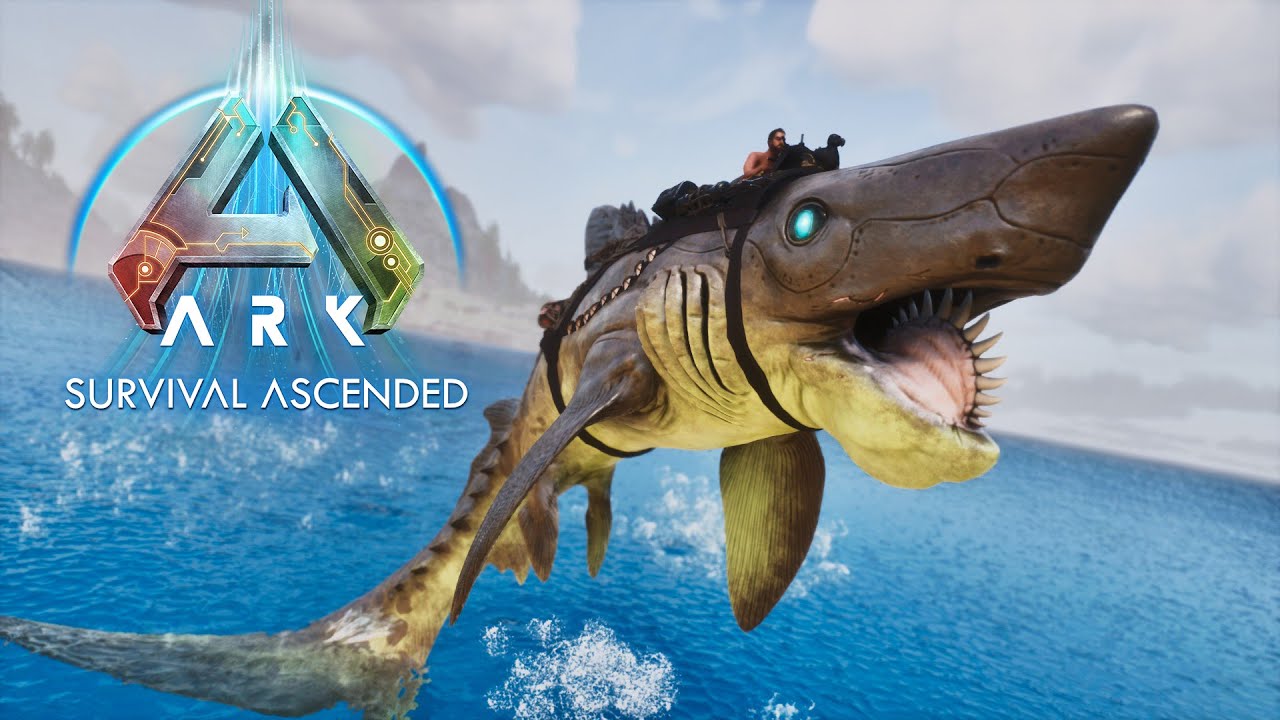 Геликоприон (Helicoprion) - лучшая водная живка в ARK: Survival Ascended?