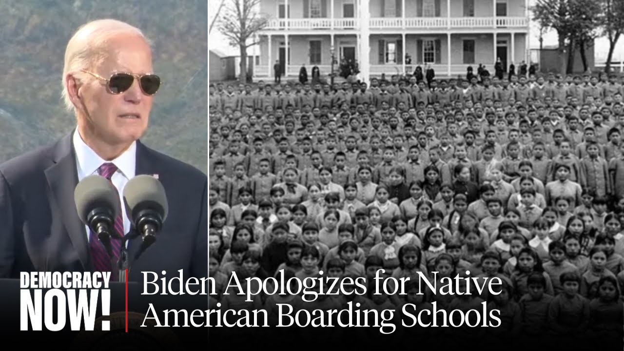 Biden Apologizes for Native American Boarding Schools That Aimed to Exterminate Indigenous Culture