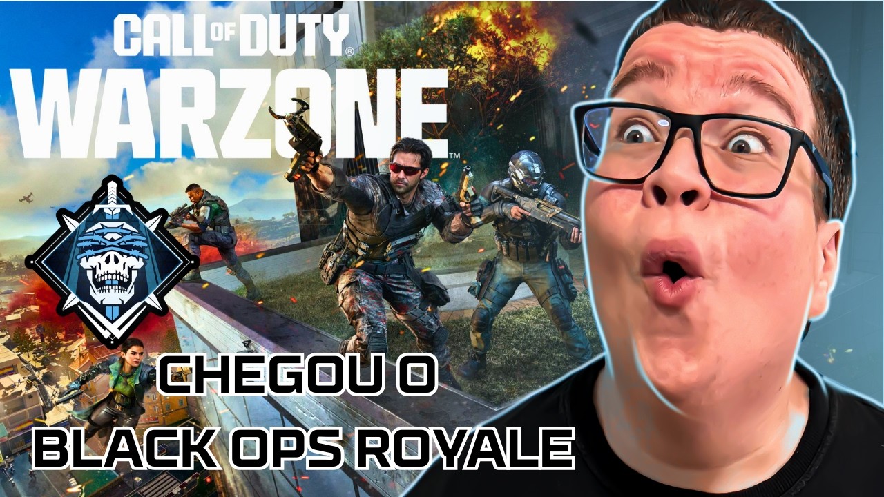 O WARZONE VAI MUDAR PRA SEMPRE!?!? 😱🤠 - REACT TRAILER BLACK OPS ROYALE E AS NOVIDADES