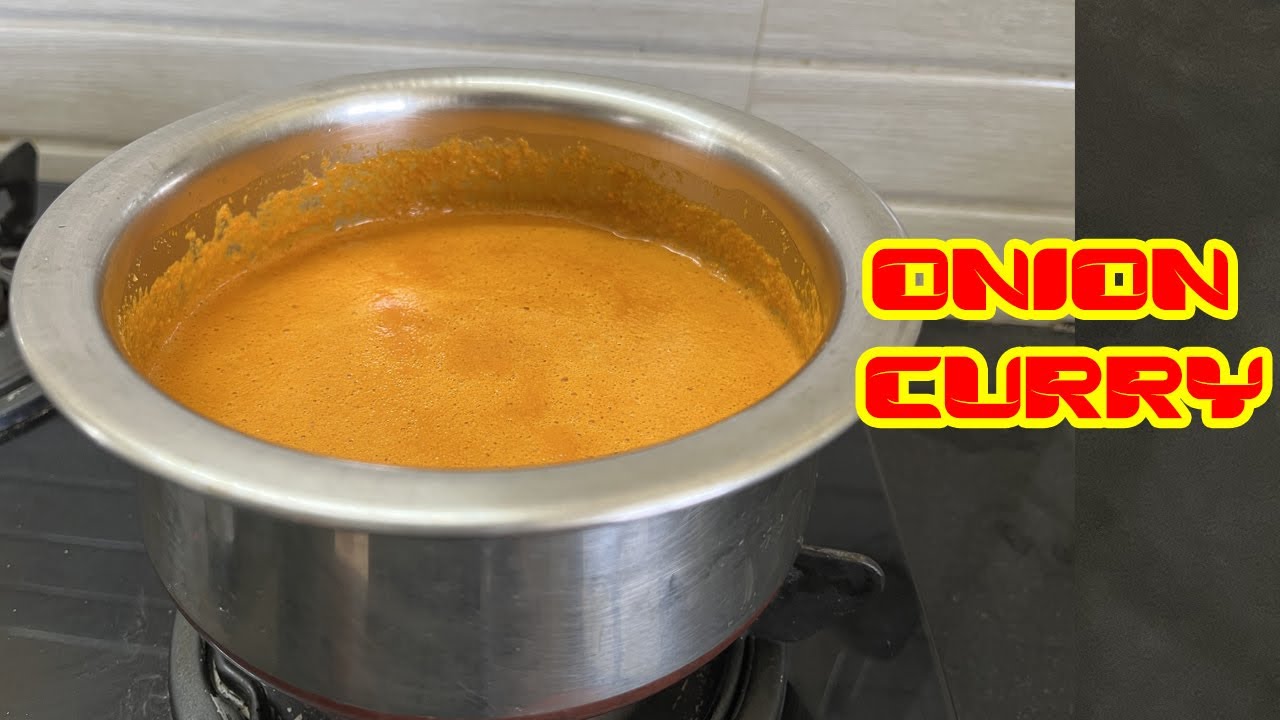 Authentic Goan Onion Curry Recipe | Kanda Curry | Flavorful and Spicy Onion Curry
