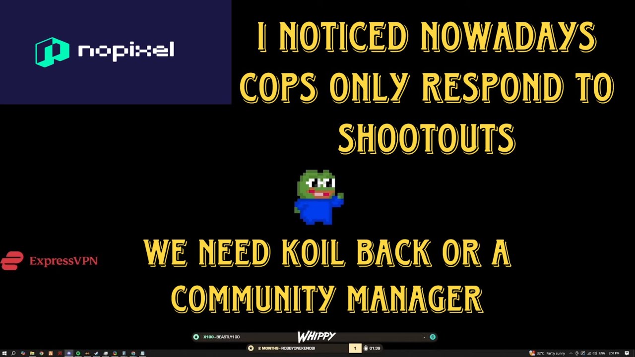 Dundee Upset About NoPixel Cops Not Roleplaying Anymore & Speaks About The State Of NoPixel | GTA RP