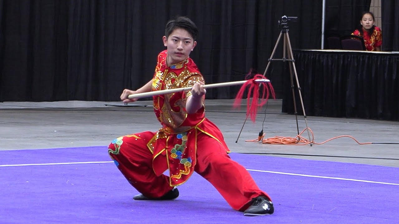 Alan Huang - Male Qiangshu - 1st Place 9.506 - USA ADULT WUSHU TEAM TRIALS 2023