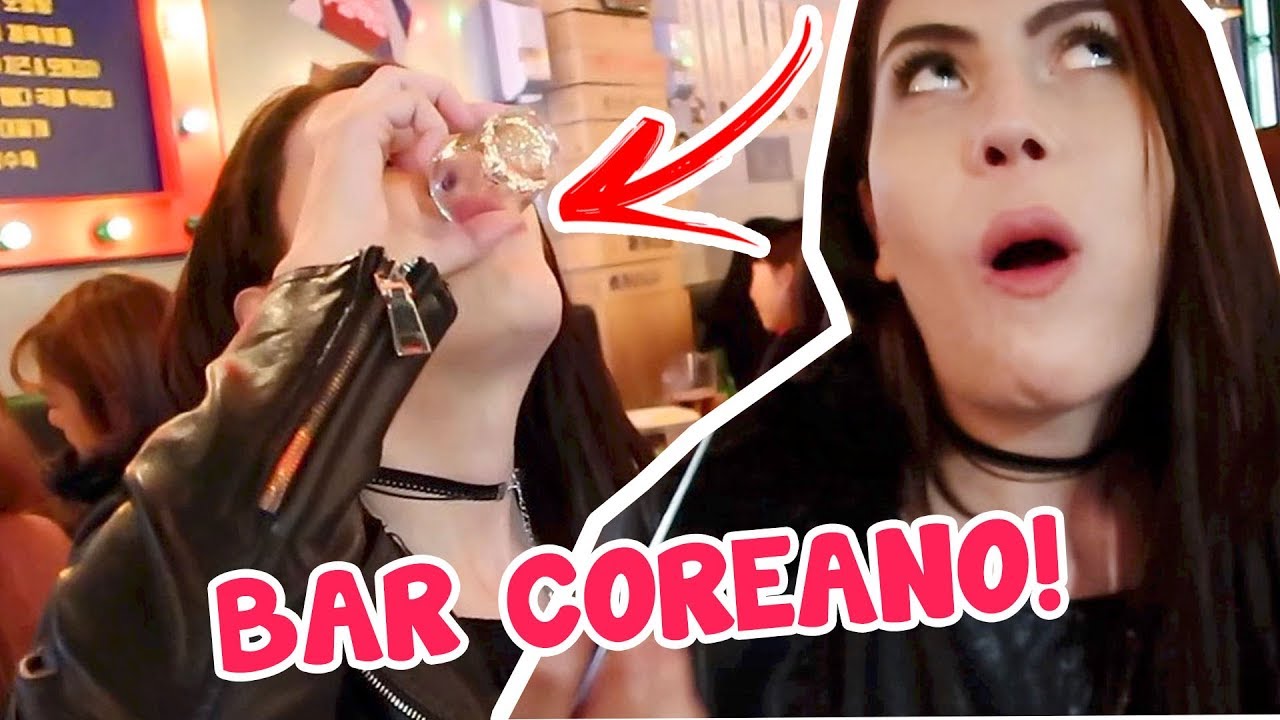 VLOG FUI NO BAR COREANO E COMI UMA SALSICHA DE 60CM