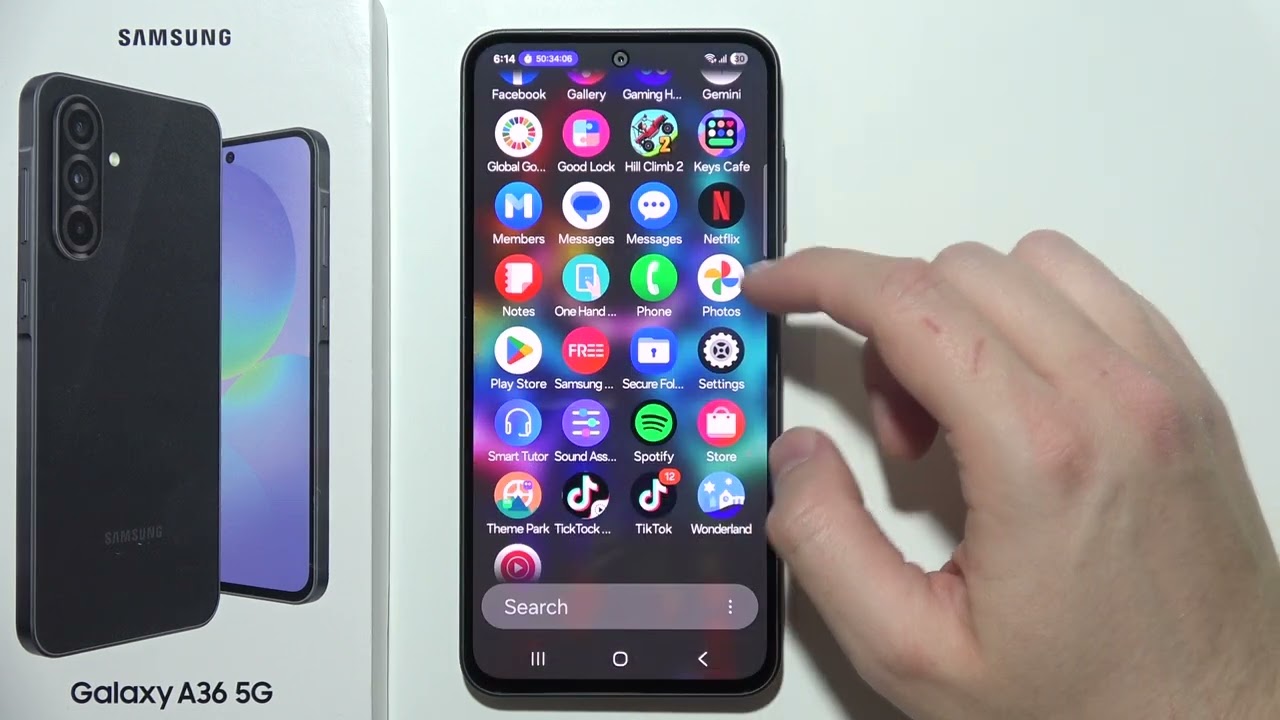 Samsung A36 5G: How to Change Default Messages App
