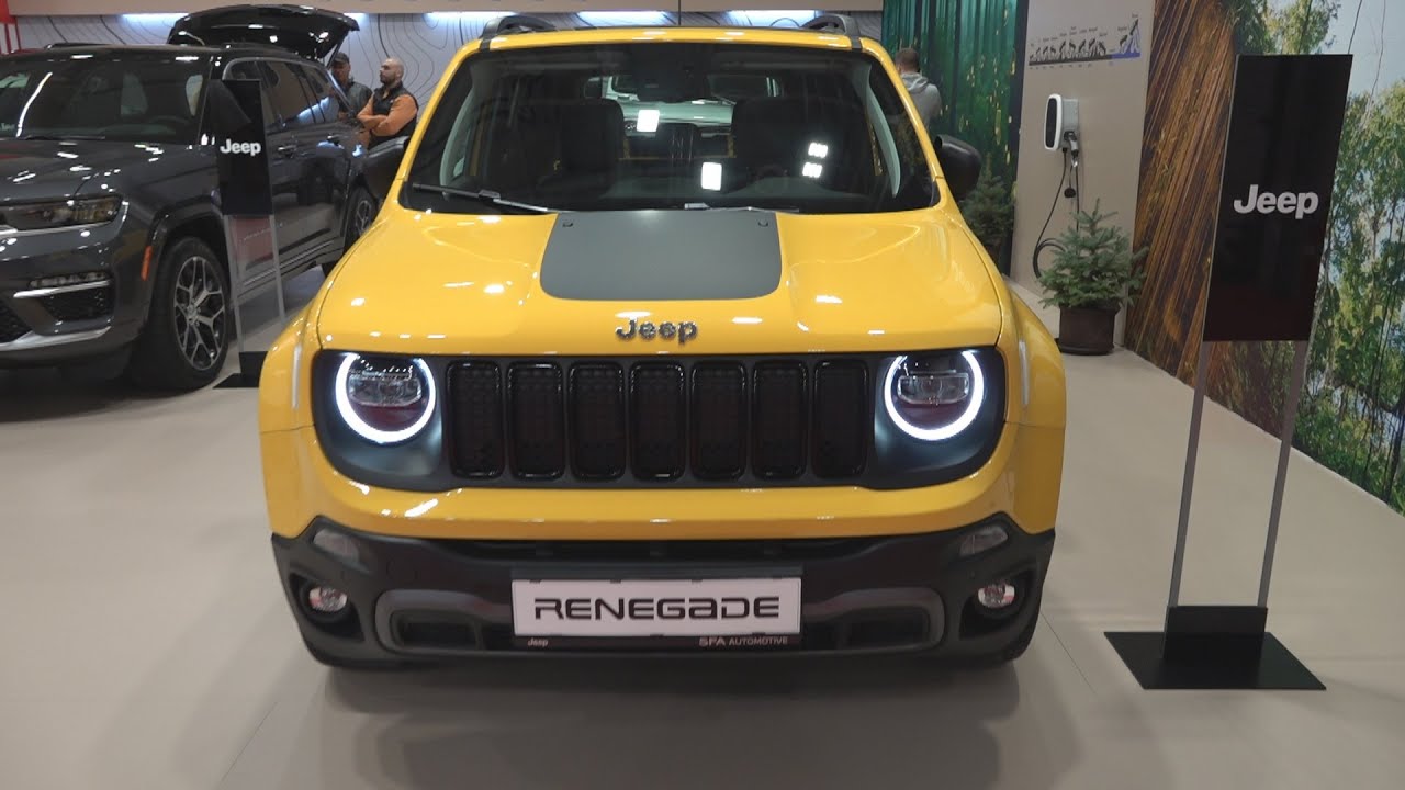 Jeep Renegade Overland 1.3 PHEV AT6 4xe Car (2025) Exterior and Interior