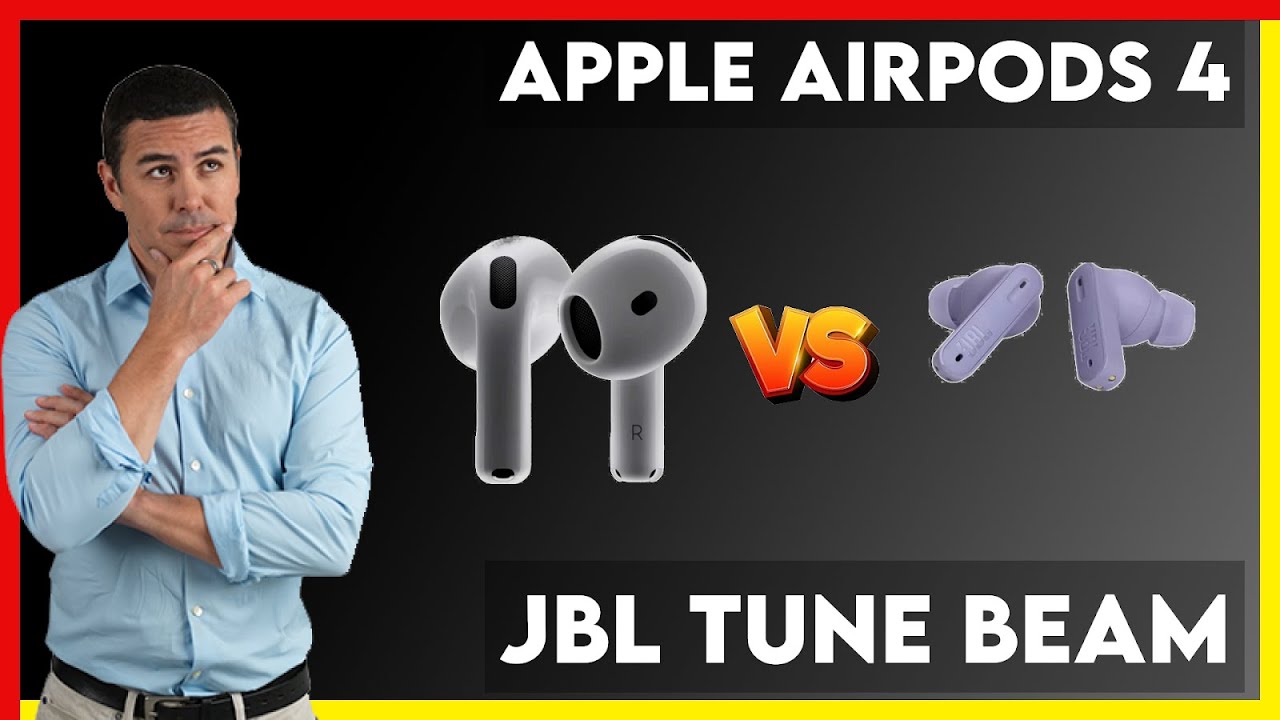 Apple AirPods 4 vs JBL Tune Beam Comparison