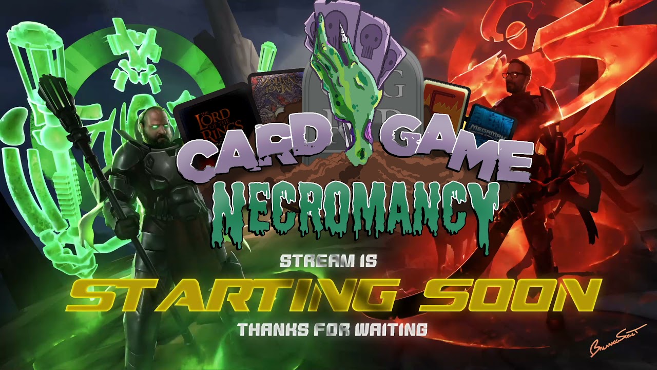 Card Game Necromancy: Wars TCG! History Lesson + Gameplay!
