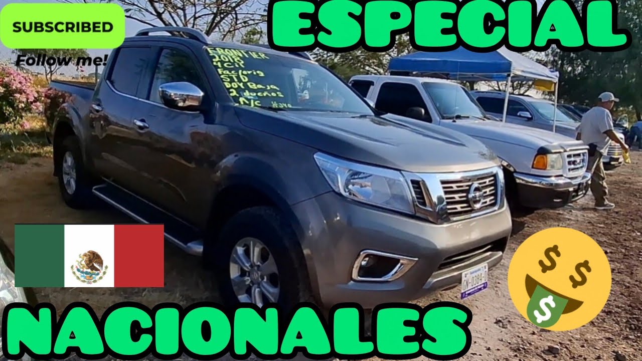 AHORA SI SON NACIONALES EN VENTA EN AUTOTIANGUIS JUAN PABLO SEGUNDO HOY DOMINGO 30 DE NOVIEMBRE 