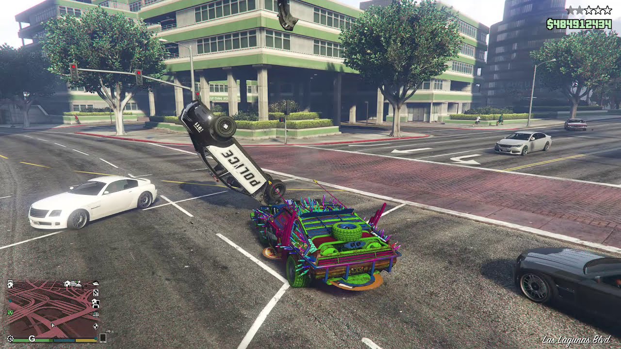 GTA 5 Online - Modifikasi Mobil Area War Nightmare Imperator