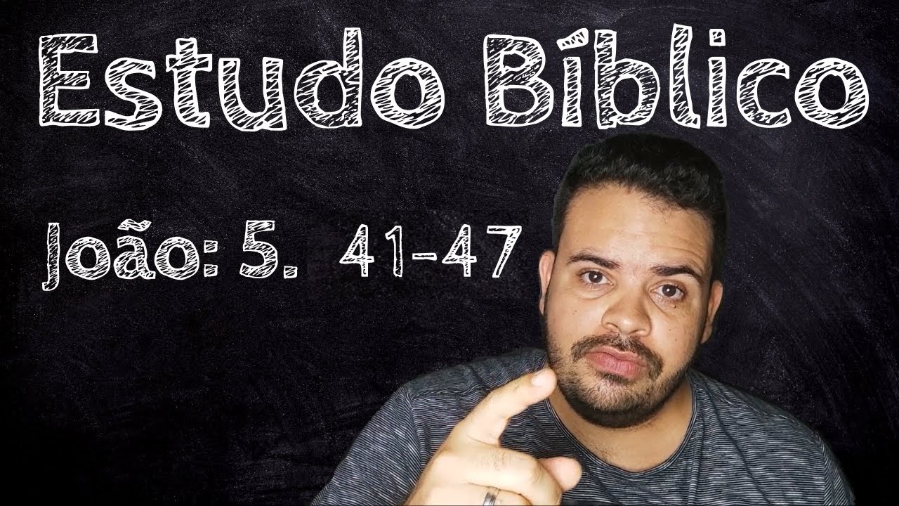 Estudo Bíblico - (João 5. 41-47) - Pr Dieggo Ferraz