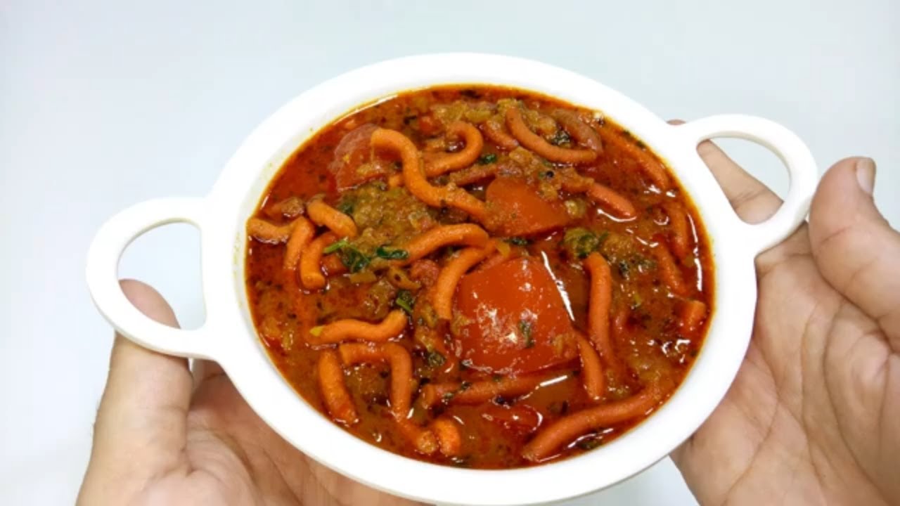 सेव टमाटर की सब्जी। Sev Tamatar ki Sabzi | Manisha's Kitchen