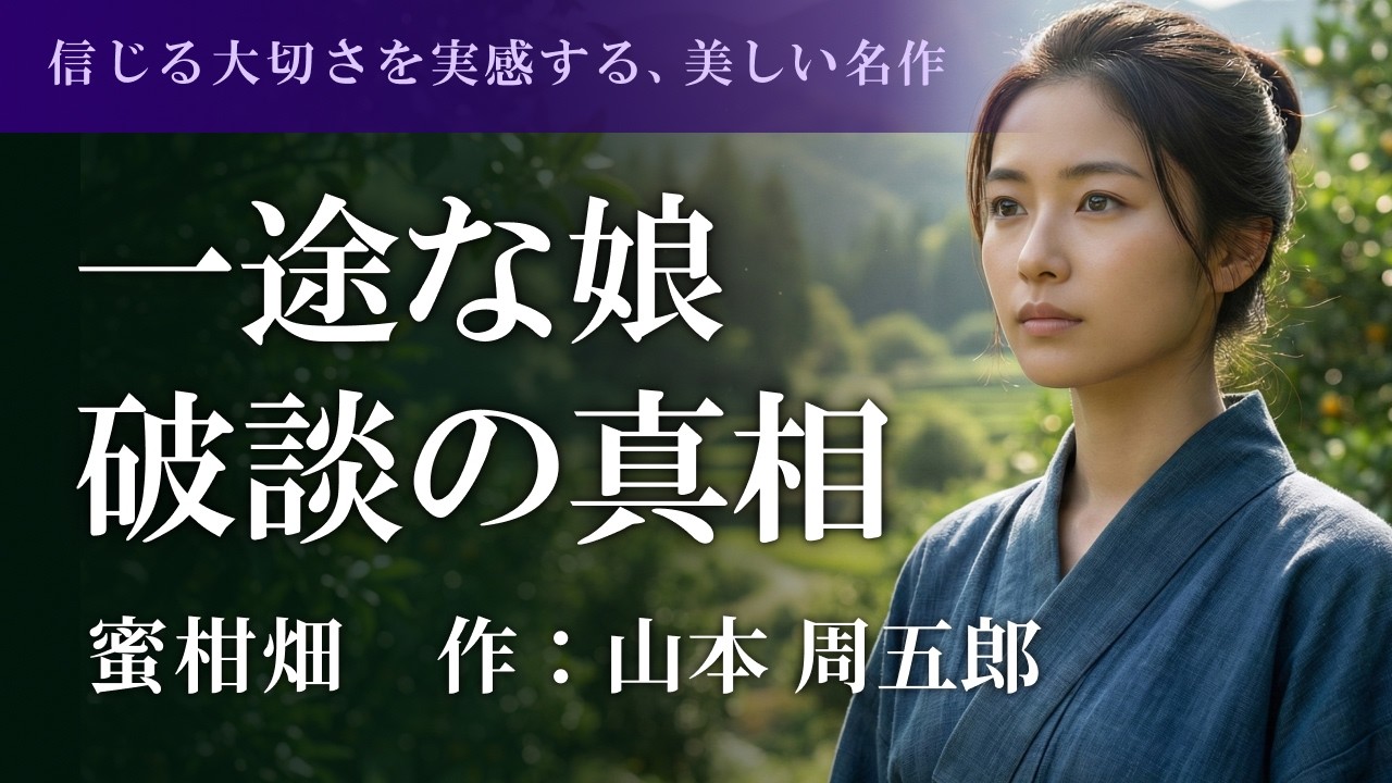 【最後は涙】蜜柑畑｜山本周五郎 日本婦道記【泣ける朗読・時代小説】