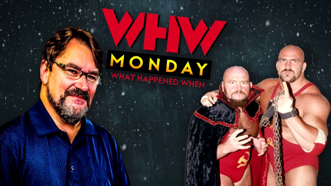 Tony Schiavone shoots on Ivan Koloff
