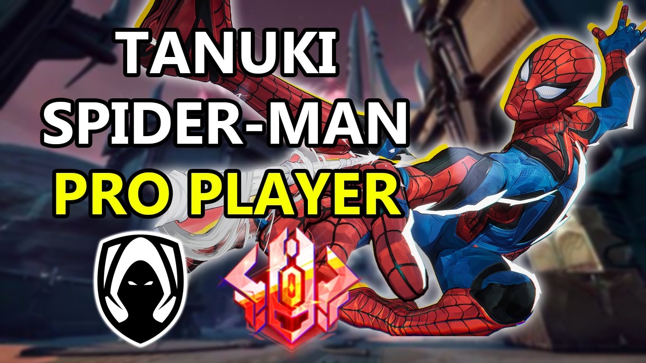 Team Heretics Pro Player Spider-Man POV Tanuki - Marvel Rivals POV