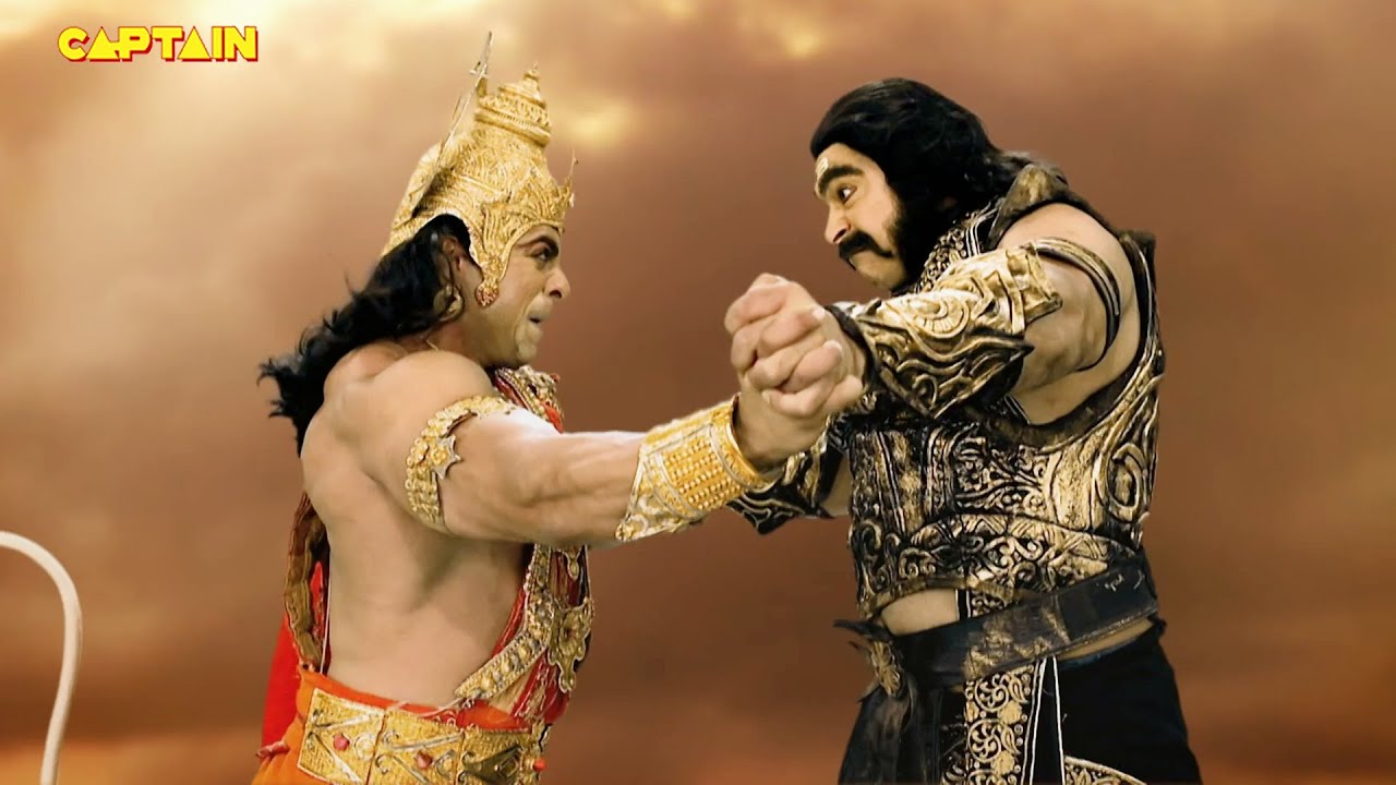 महा एपिसोड - कुंभकरण और हनुमानजी के बीच हुआ मलयुद्ध || Mahabali Hanuman