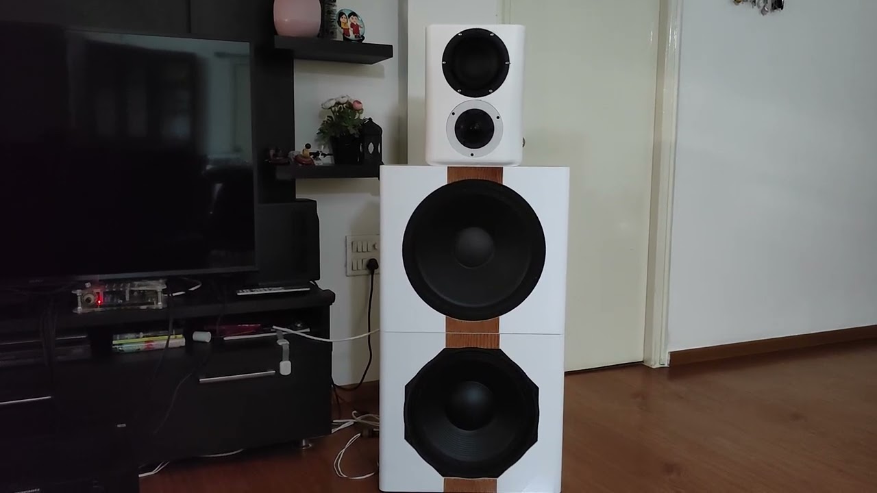 4way system (Purifi PTT6.5M04 + Bliesma T34A + Faital pro 15pr400 + SB NERO SW800): Test 2