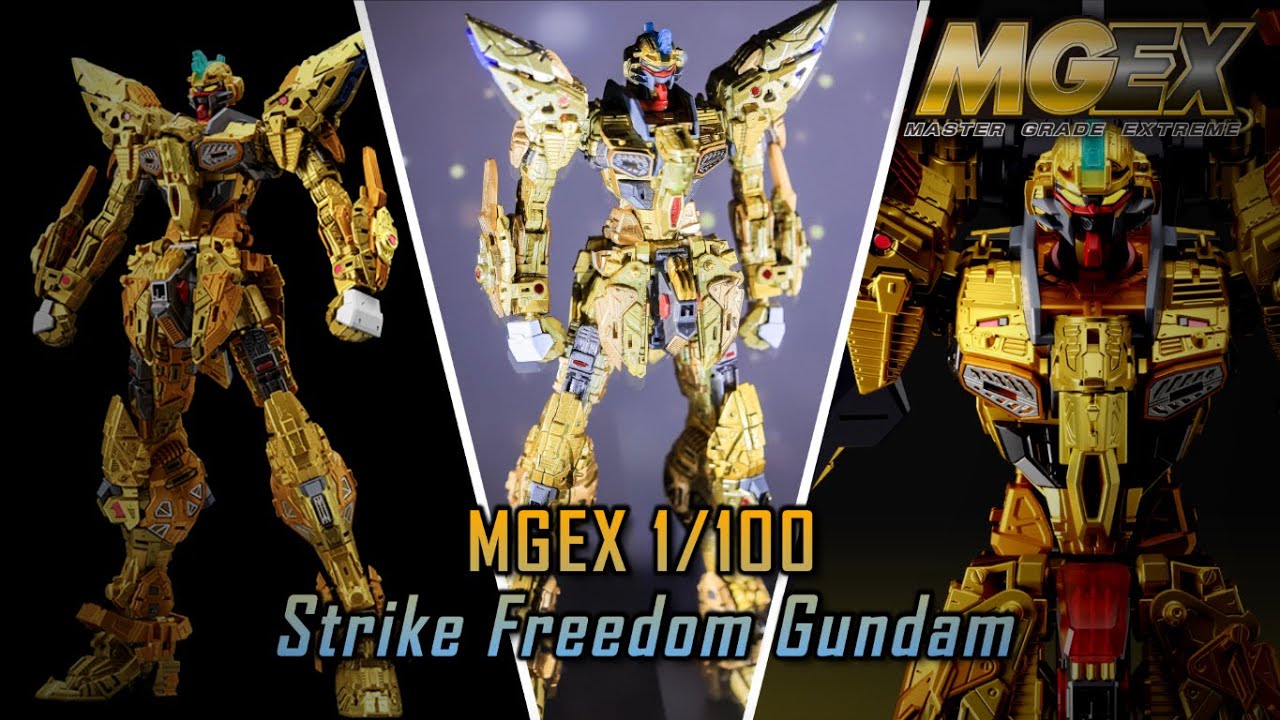 MGEX 1/100 Strike Freedom Gundam - First Look