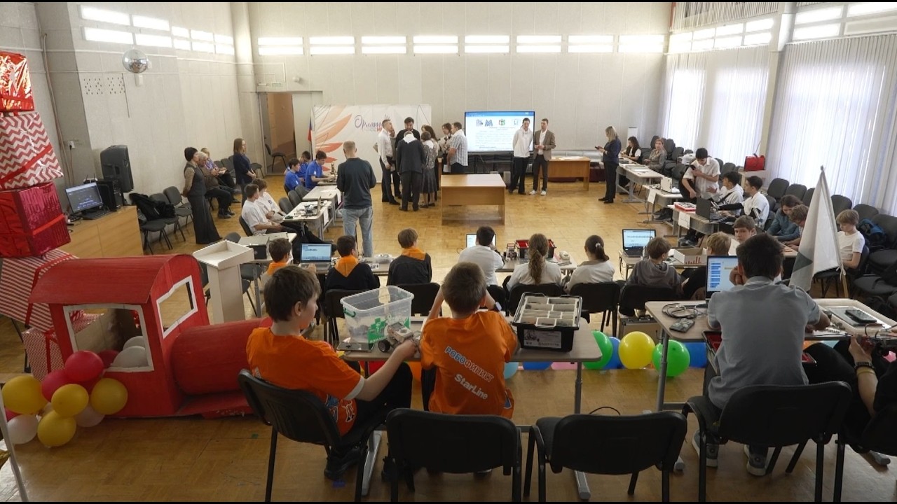 Время местное. Эфир: 01-04-2026 - Городской конкурс робототехники
