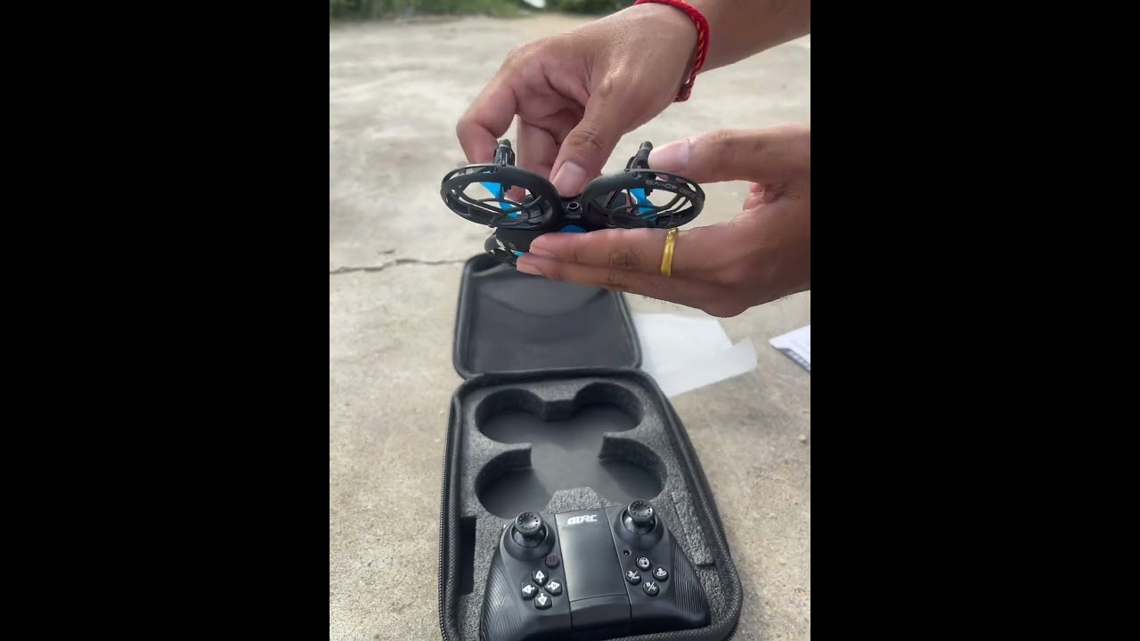 Unboxing & Test Flight Outdoor Mini Drone 4DRC Vinci V8 #Unique Toy