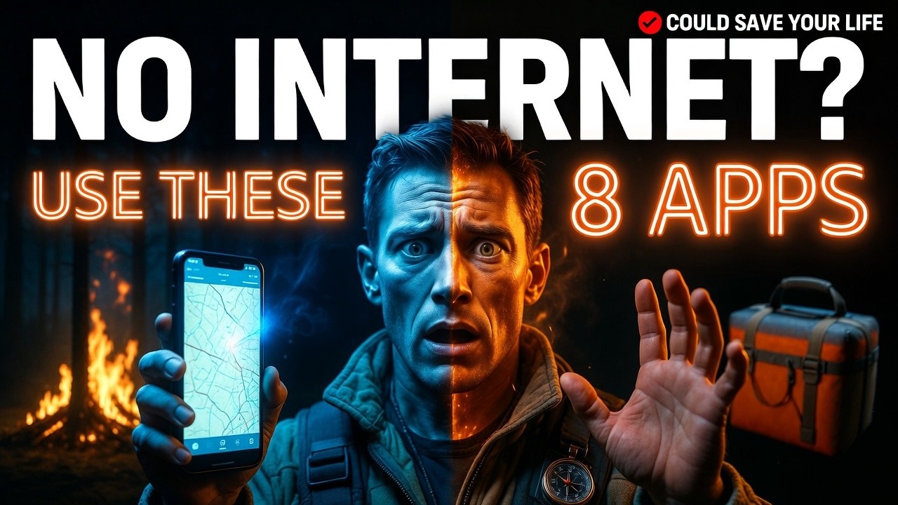 8 Offline Apps That Could Save Your Life!