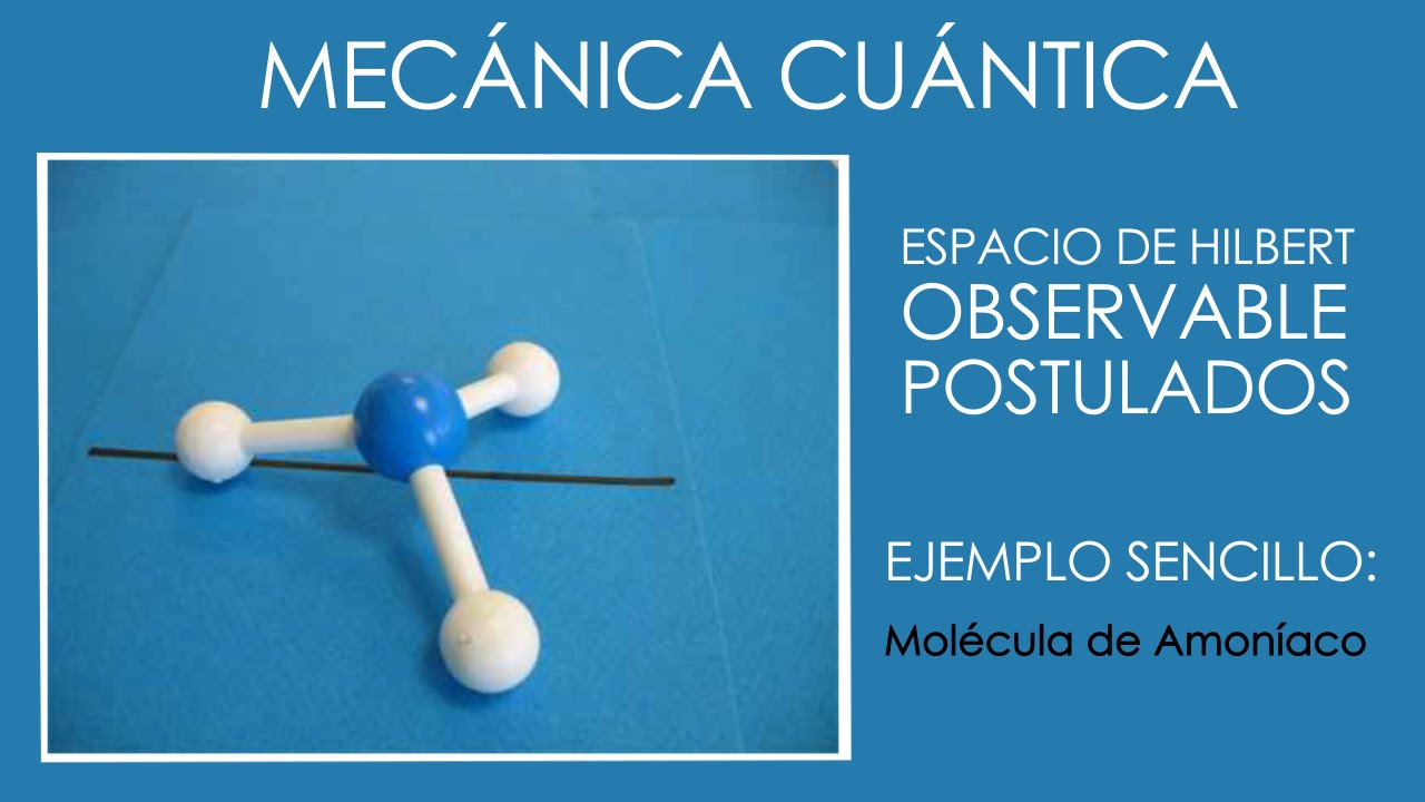 Espacio de Hilbert y Observable en Mecánica Cuántica: ejemplo sencillo
