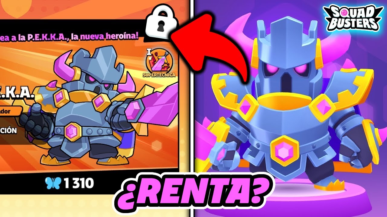 ¿VALE LA PENA CONSEGUIR *LA P.E.K.K.A* en SQUAD BUSTERS? 🤔​​ | Jonista