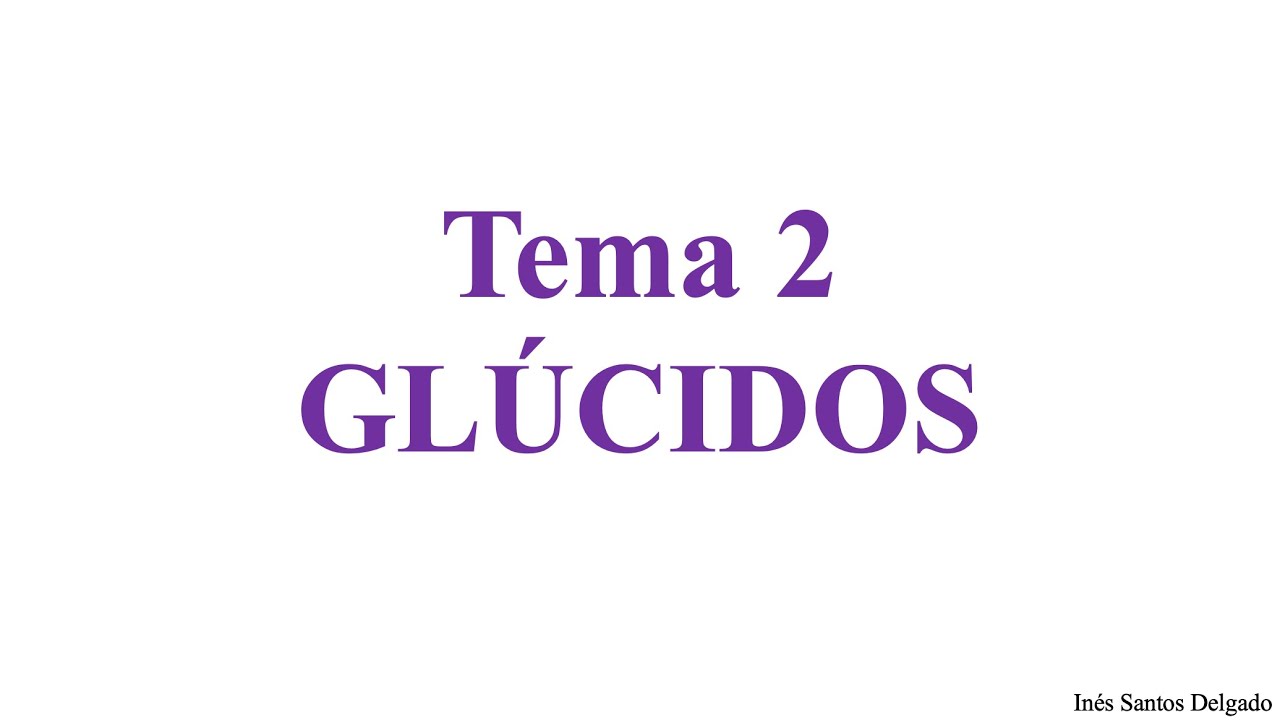 T2. Glúcidos