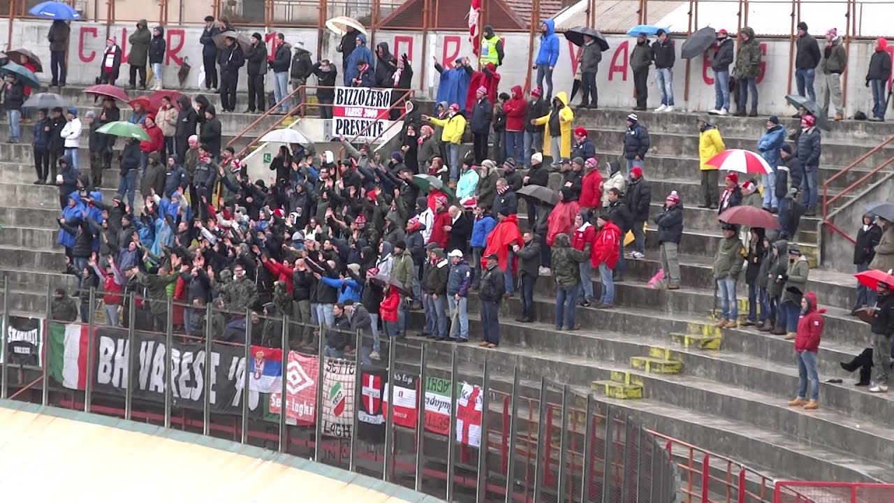 Varese - Novara, Curva Nord + Ospiti, 19.1.2014
