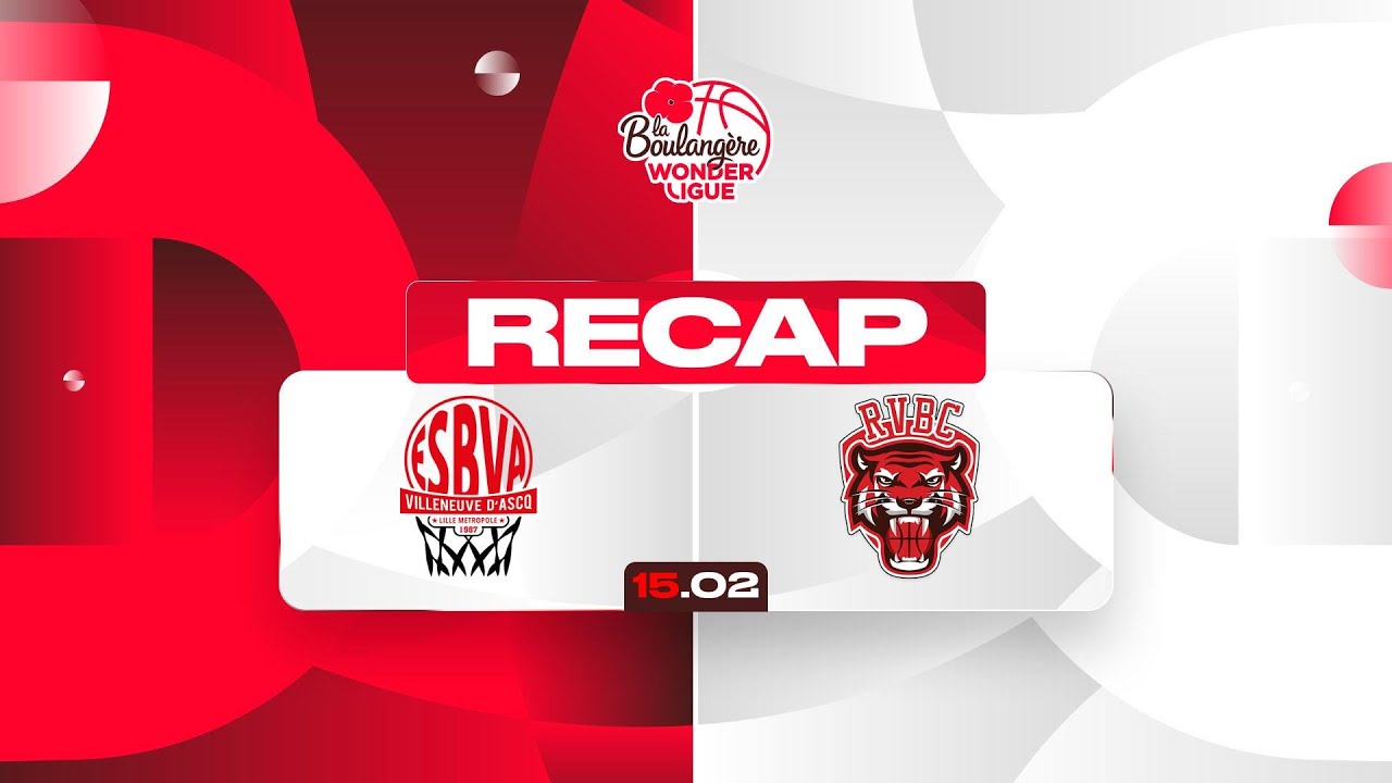 Villeneuve d'Ascq vs. Roche Vendee - Game Highlights