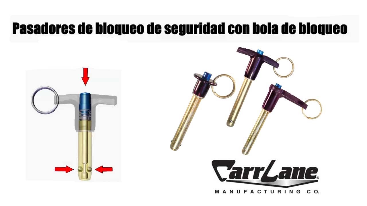Pasadores de bolas autoblocantes - Spanish