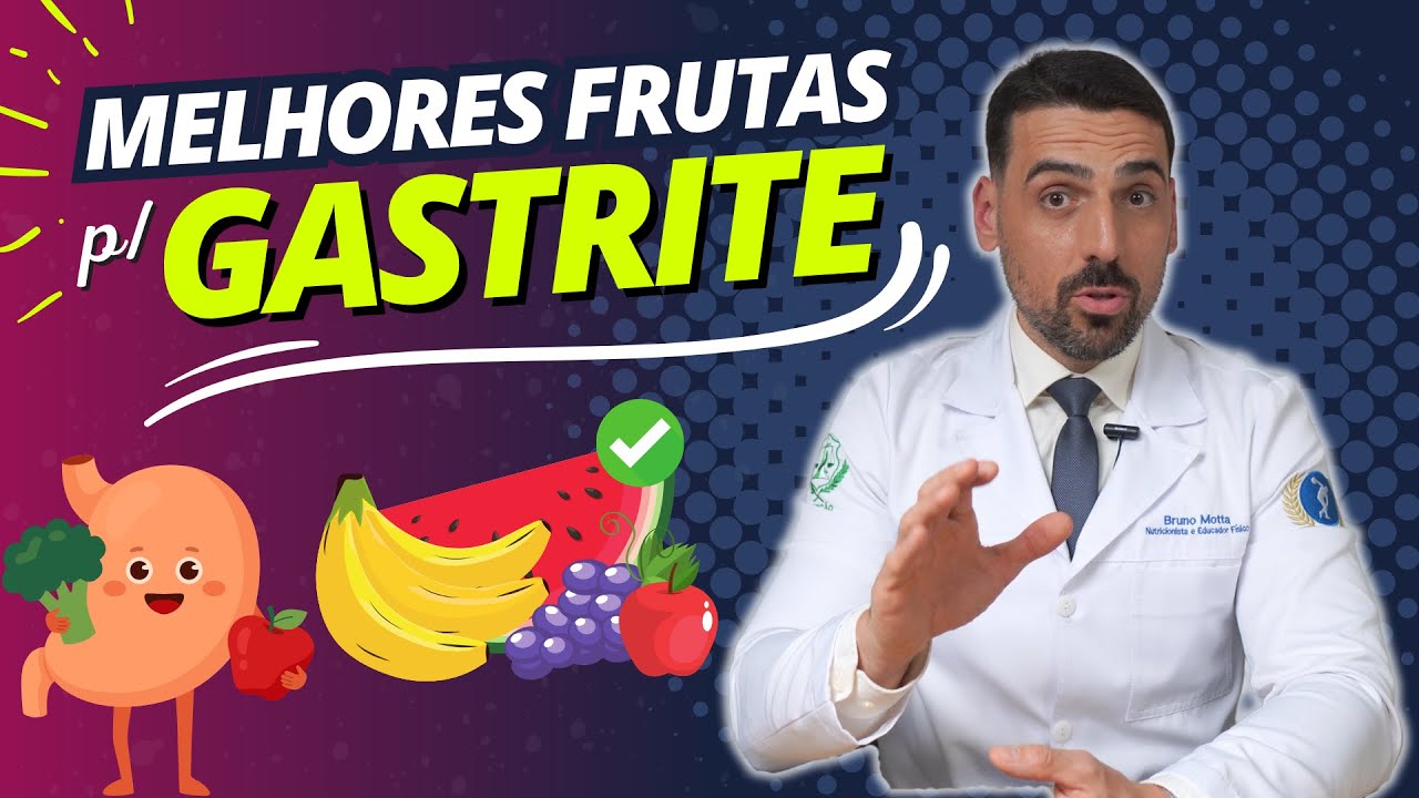 Essas são as MELHORES FRUTAS para TRATAR A GASTRITE. 🍌🍎
