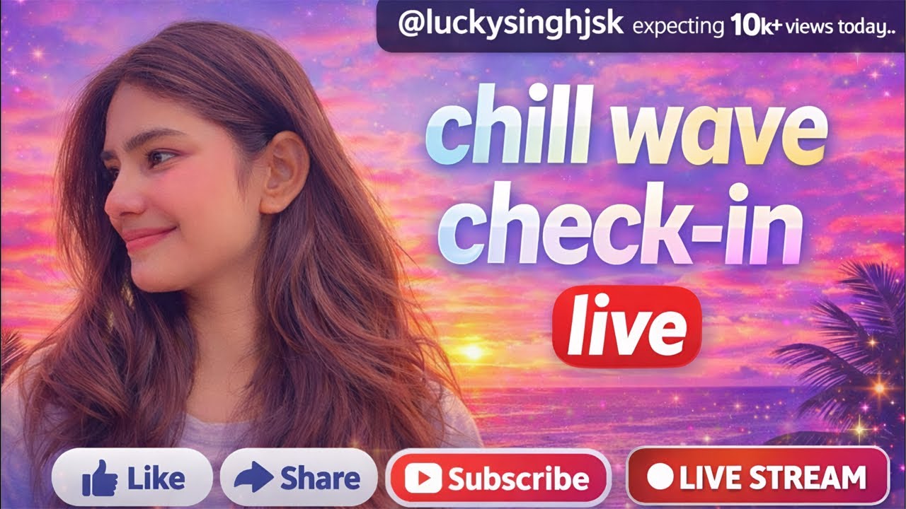 Chill wave check in 🎀💅🔥🥰
